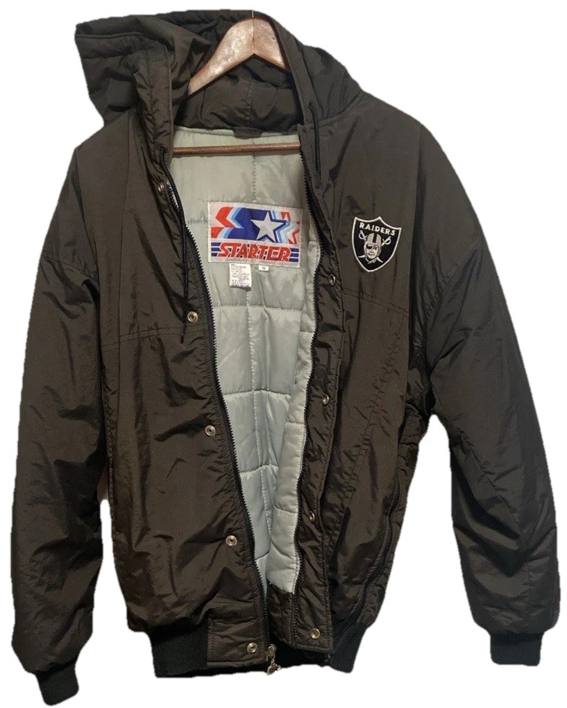 Vintage Original NFL Windbreaker STARTER RAIDERS Jacket CLASSIC