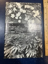 Gardens Of The Blue Ridge Wild Flowers Shrubs Bulbs - E C Robbins, 1966-1967 PB