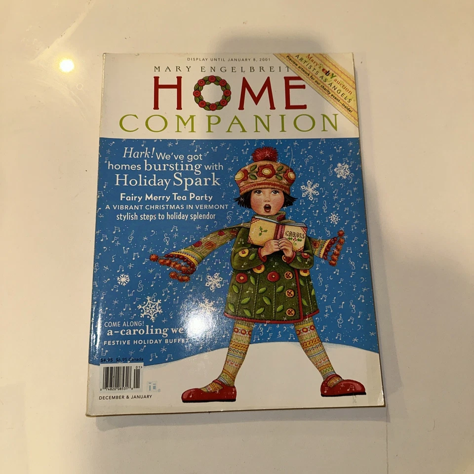 Mary Engelbreit's Home Companion 4 Holiday Issues. 2000 2001 2003 2004 - Image 3 of 4