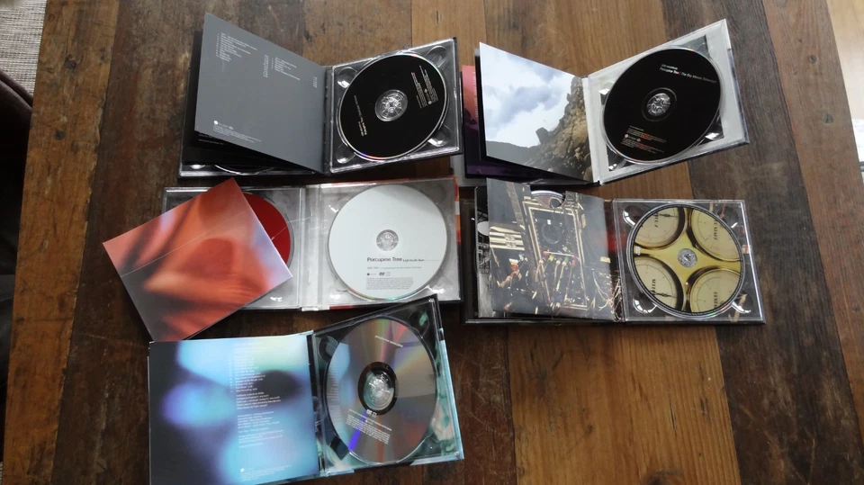 8 CD 3 DVD Porcupine Tree lightbulb stupid dream octane downstair sky sideways - Bild 4 von 4