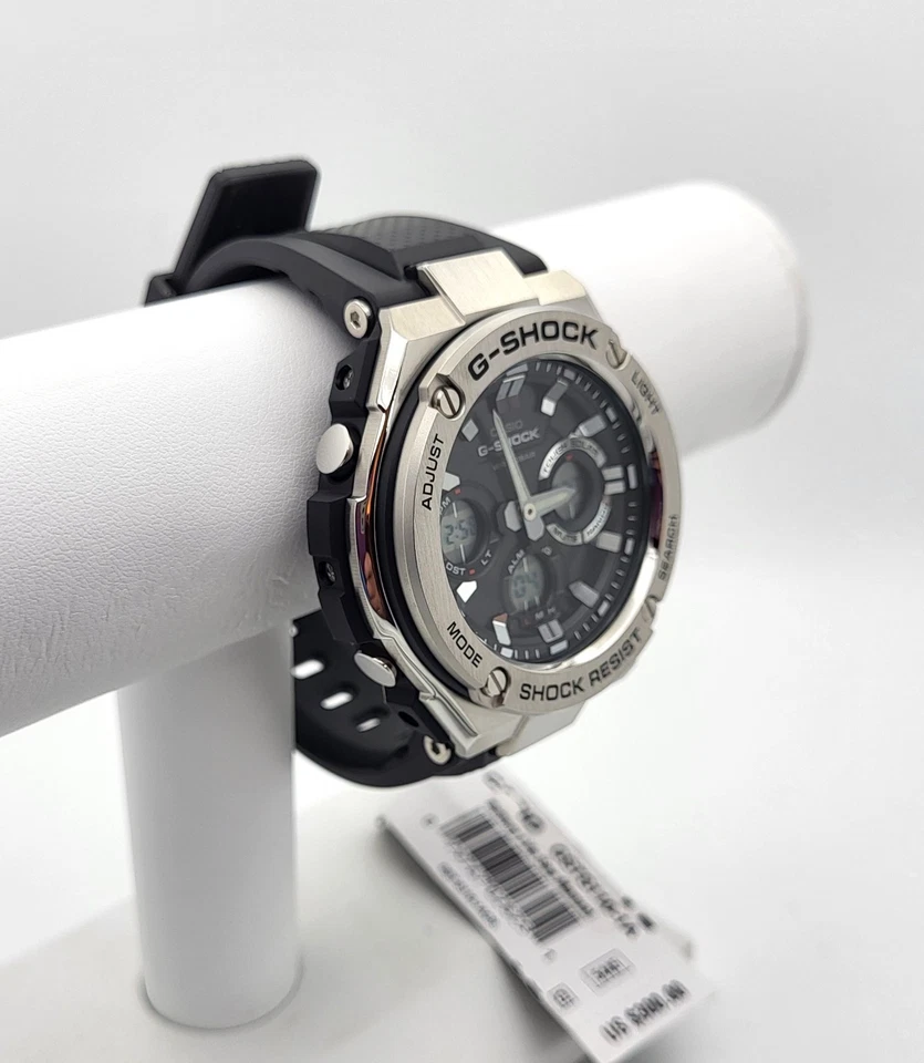 G-Shock GSTS110-1A G-Steel Analog-Digital Dial Dive Black Strap Solar Watch - Image 3 of 4