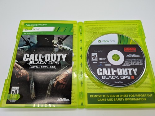 Call of Duty: Black Ops III (Microsoft Xbox 360) GOOD, MAIL IT TOMORROW! - Picture 3 of 3