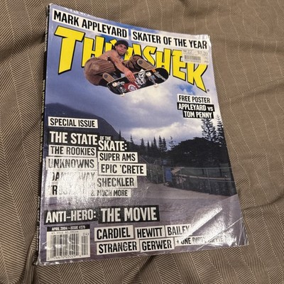 Thrasher Magazine - April 2004 skater of the year soty mark appleyard 