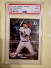 2017 BOWMAN CHROME BATTING #56 AARON JUDGE RC ROOKIE CARD PSA 9 MINT YANKEES