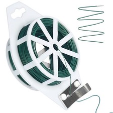 Tenn Well Green Floral Wire, 328 Feet 22 Gauge Soft Craft Florist Wire