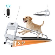 Quiet Pet Dog Treadmill w/ Incline Adjustable Speed Perfect for Small/Medium Dog