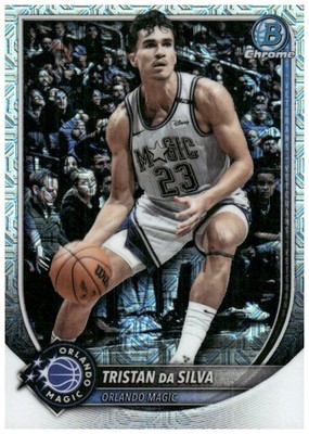 2025-26 Bowman #BCV-175 Tristan da Silva Chrome Mojo Refractor | eBay