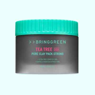 BRINGGREEN Tea Tree Cica Pore Clay Pack Strong 100g K-Beauty