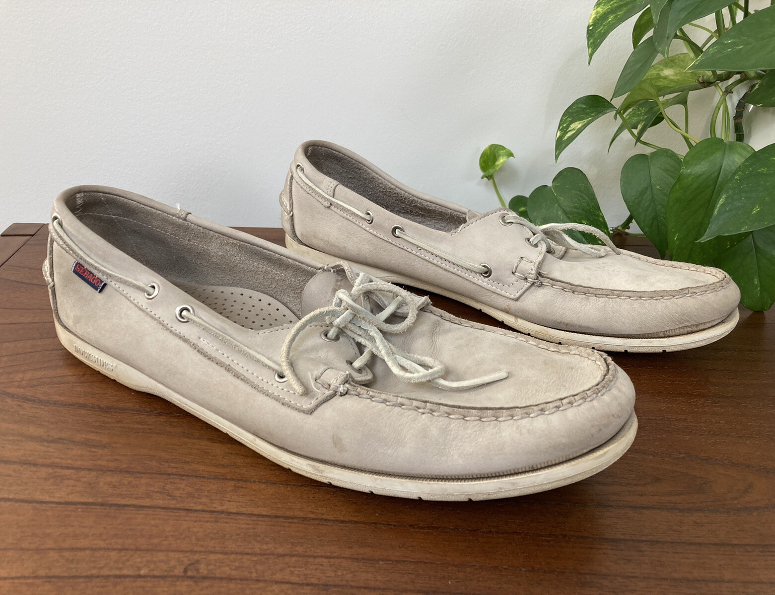 Sebago Docksides Mens Boat Shoes Light 