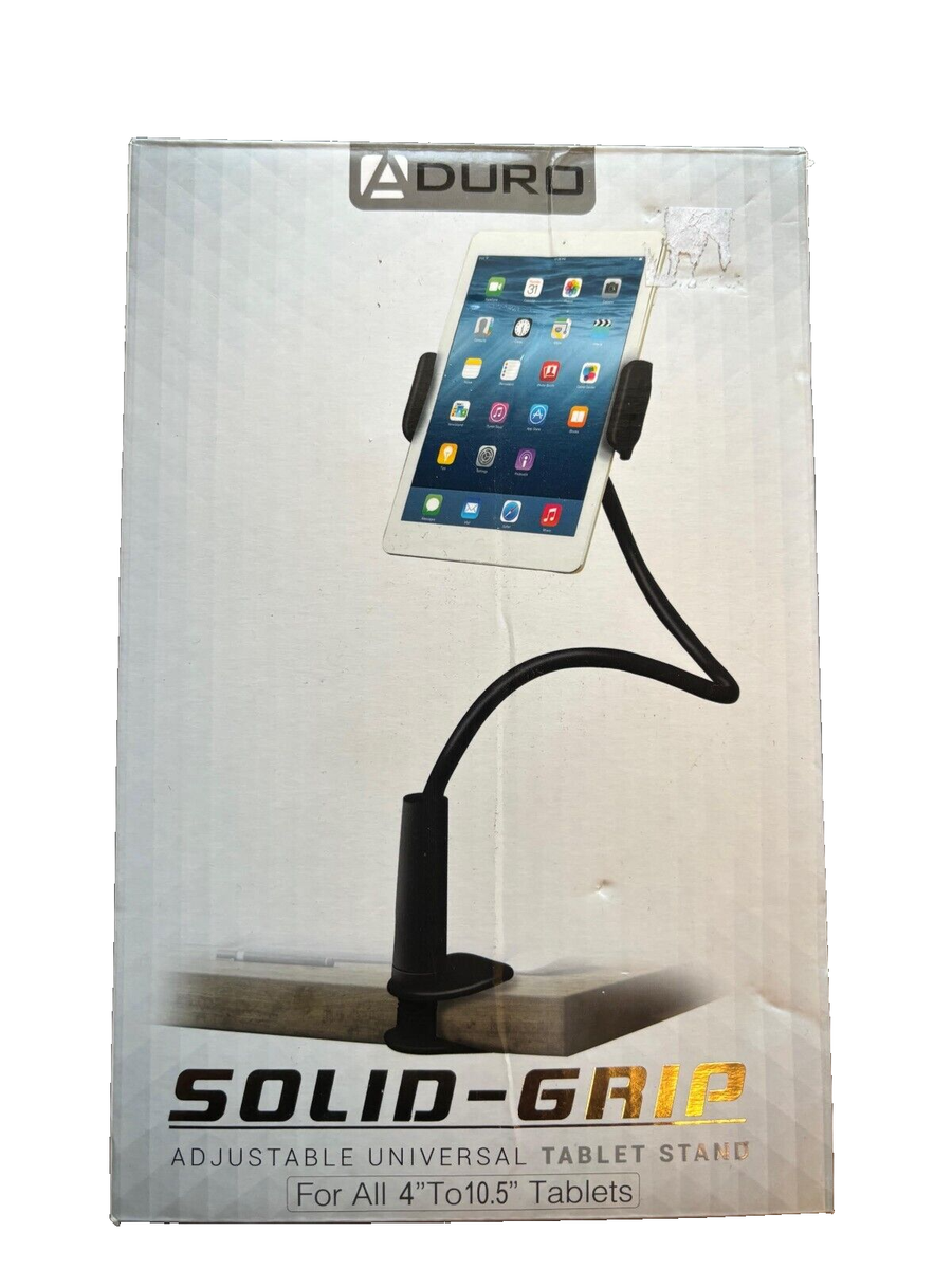 Aduro Solid Grip Adjustable Universal Tablet Stand With Gooseneck
