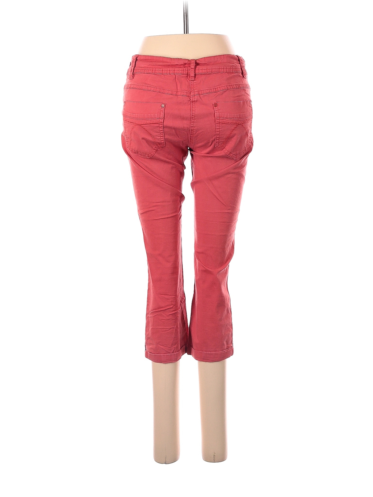 Promod Women Red Casual Pants 10 uk eBay