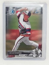 Lincoln Henzman 2017 Bowman Draft Baseball 1st Chrome #BDC-11 Chicago White Sox