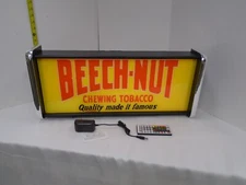 Beech-Nut LED Display lighted sign lightbox Wall Hanging Light