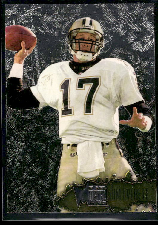 1996 Fleer Metal #77 Jim Everett