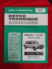 Revue technique Renault R14