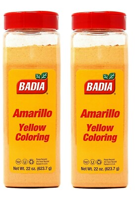 Badia Yellow Coloring Amarillo 22 oz (Pack of 2)