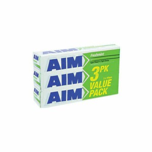 Aim value 3 pack Fresh mint 90g (9333441006241)