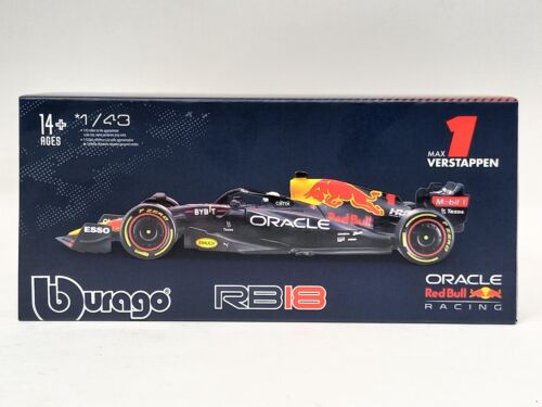 BURAGO RB18 / Oracle Red Bull Racing F1 2022 ( Max Verstappen ) Scala 1:43 - Foto 3 di 11