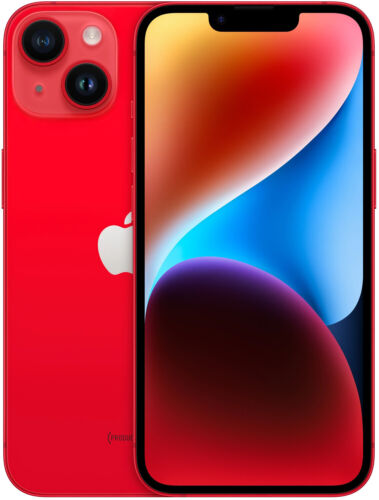 Apple iPhone 14 - 128GB - (PRODUCT)RED Rot (Ohne Simlock) (Dual-SIM) Neuware - Bild 1 von 5