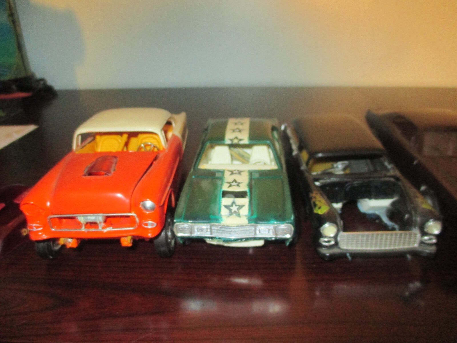 vintage model car salvage lot, bad news, quicksilver, duster,charger