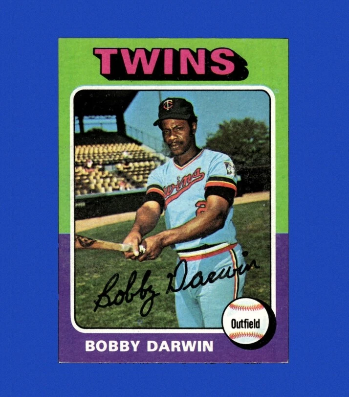1975 Topps Mini Set-Break #346 Bobby Darwin NM-MT OR BETTER *GMCARDS*