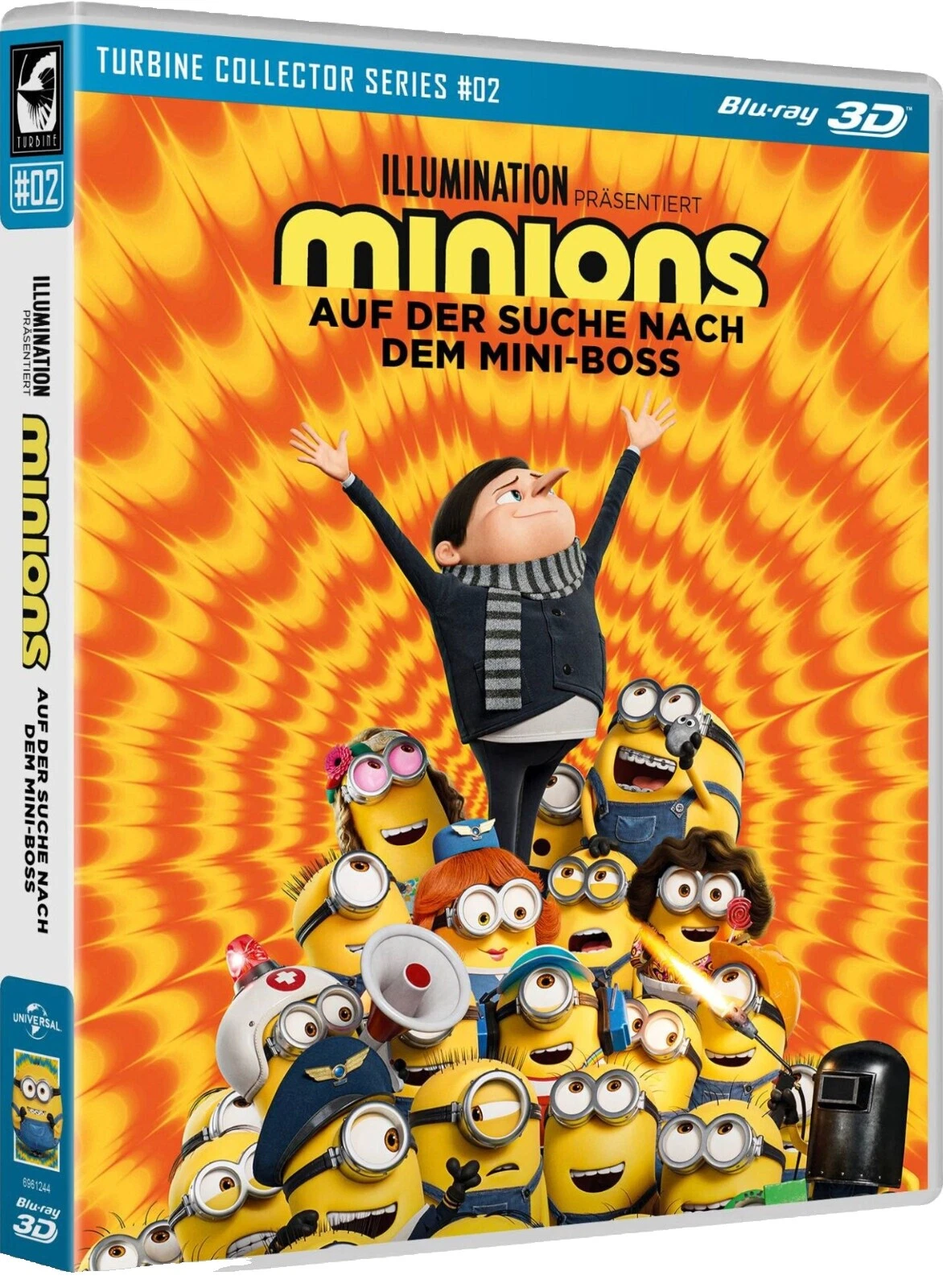 Desenho Minions 3D DVDs e discos Blu-Ray