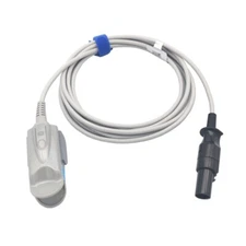 3m 7pin Adult Finger Clip SpO2 Sensor Cable Compatible Datex Ohmeda OXY-F1-H