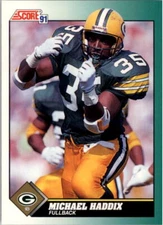 1991 Score Football Card Pick (Base) 252-507