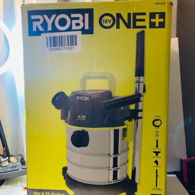 #ad Ryobi ONE Gray Wet Dry Vacuum Cleaner TOOL ONLY powerful suction $139.99