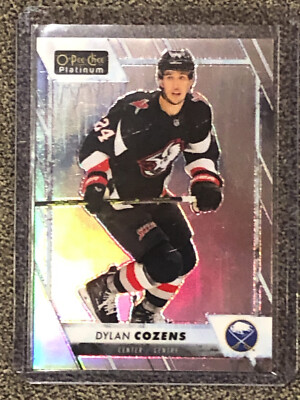 2023-24 O-Pee-Chee Platinum Dylan Cozens #171 Arctic Freeze Buffalo Sabres