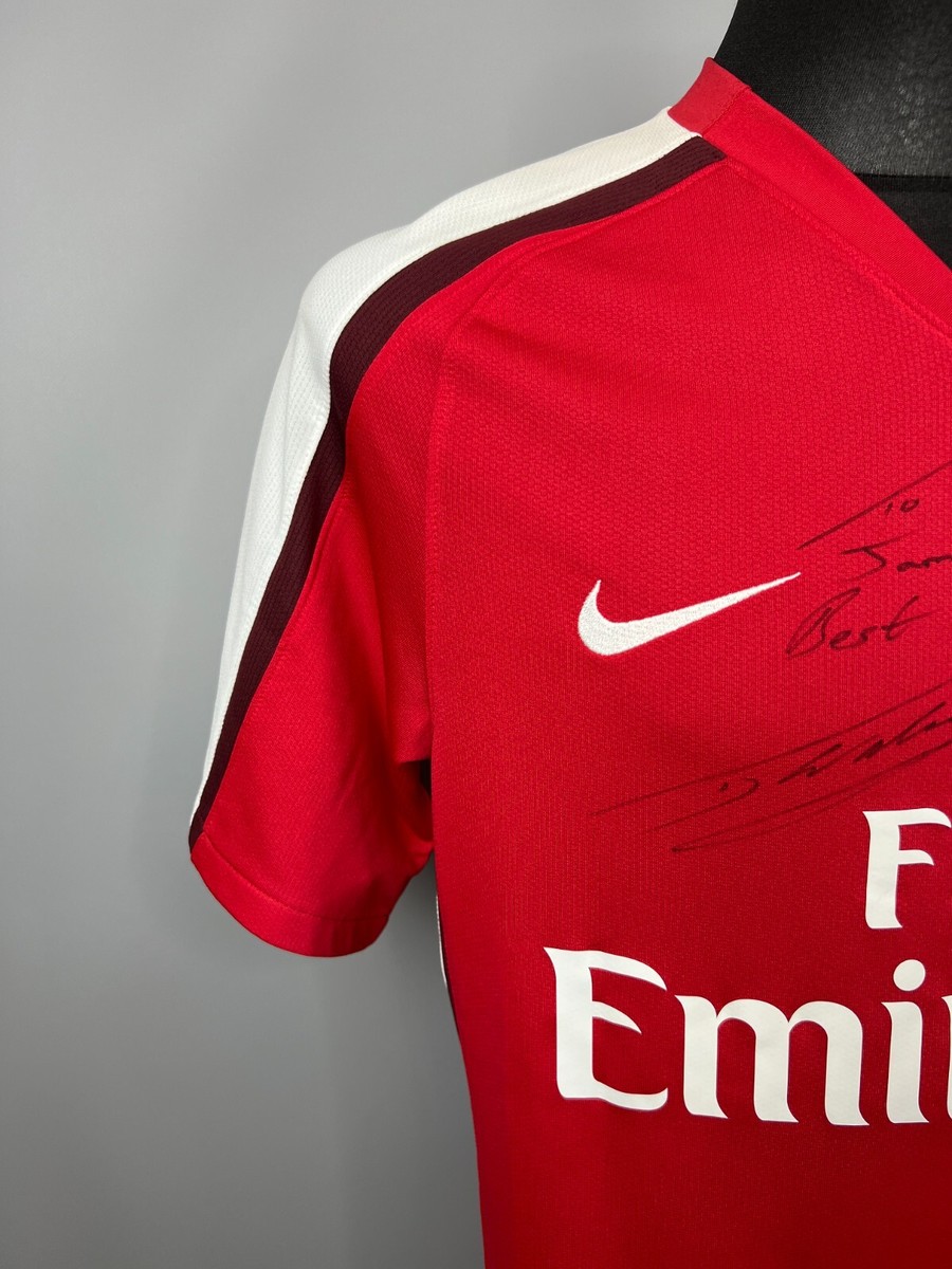 ARSENAL 2008 2010 WALCOTT HOME SHIRT AUTOGRAPH FOOTBALL SOCCER
