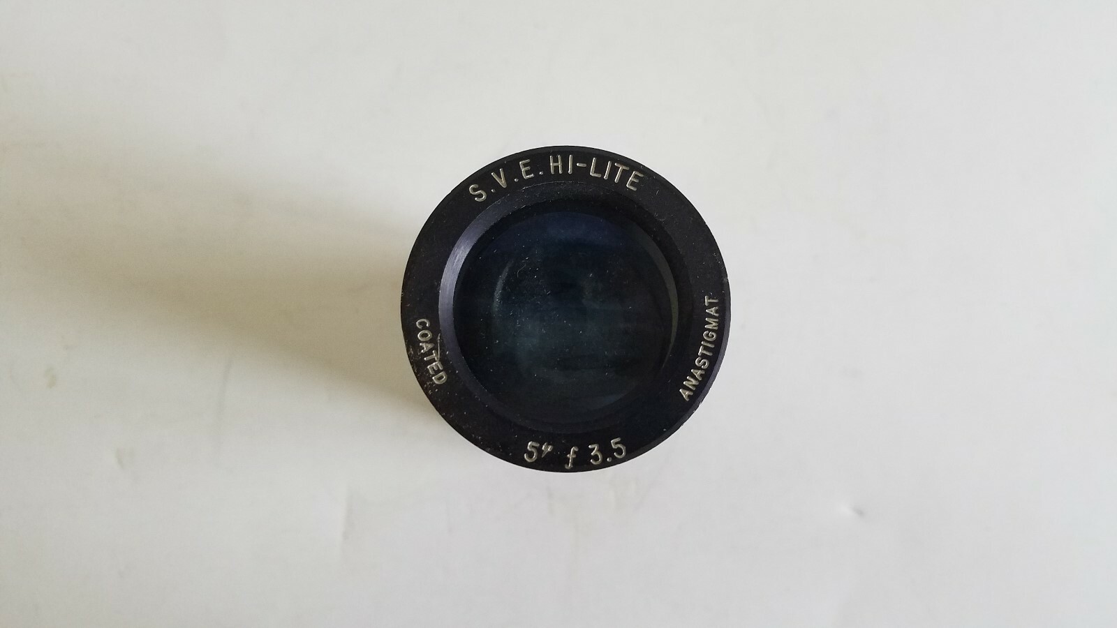 S.V.E. Hi-Lite Lens 5f 3.5 Coated Anastigmat Vintage Unsure What This Is HELP