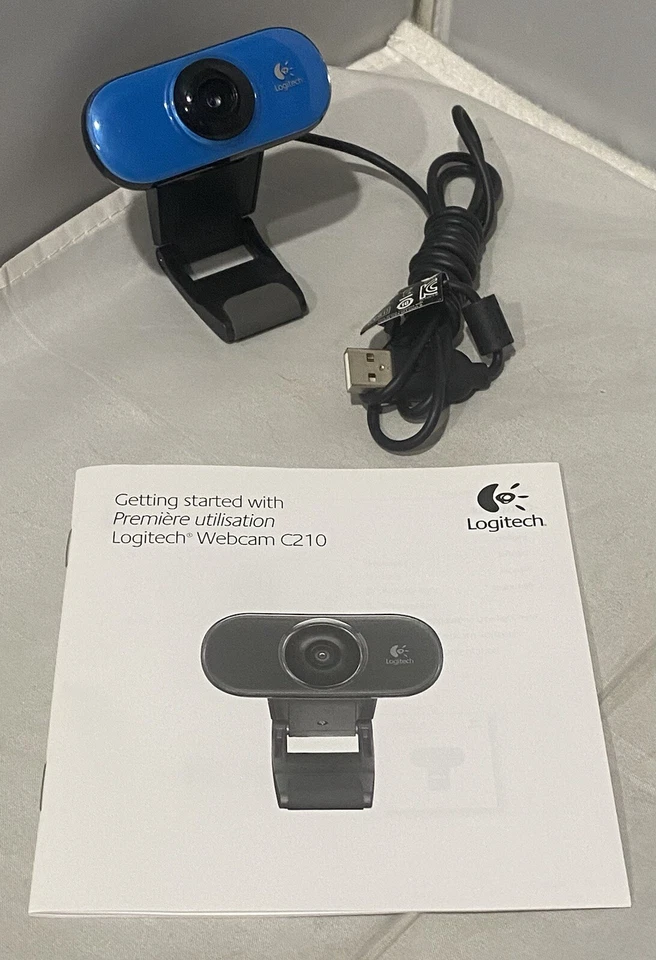 Logitech C210 V-U0019 Webcam 1.3MP 640x480 Video Capture Camera - Free Shipping - Image 3 of 3