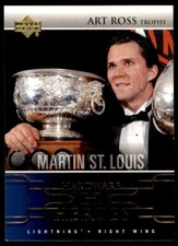 2004-05 Upper Deck Hardware Heroes Martin St. Louis Lightning #AW2 *Noles2148*