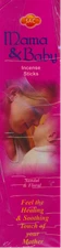 Mama And Baby, SAC (Sandesh) Incense, 20 Stick Tube