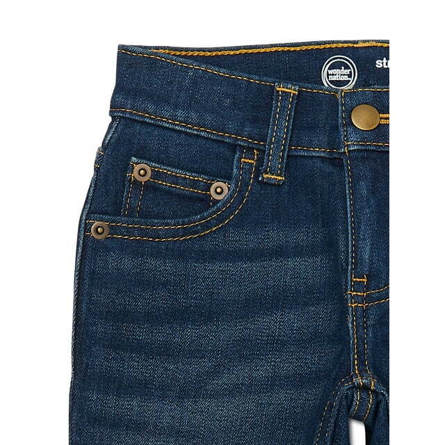 WONDER WONDER】Chiba vintage cat washed long wide denim PT