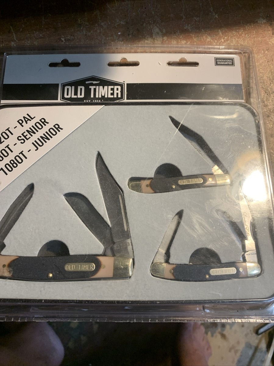 Schrade Old Timer Limited Edition Gift Set 120TW PAL 1080TW Junior