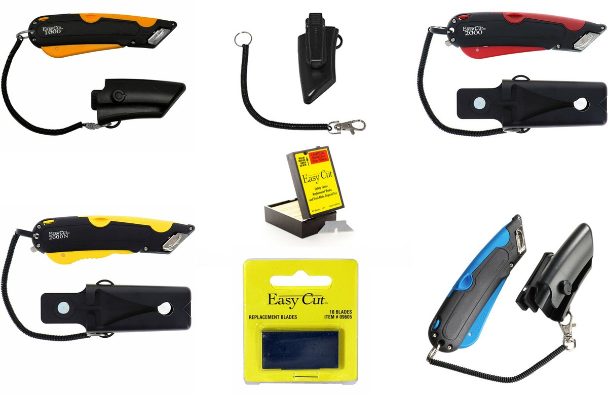 Easy Cut World's Best Safety Box Cutter Knives