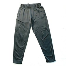 Nike Pants Mens Large Gray Dri-Fit Joggers Sweatpants Tapered Fleece Lined