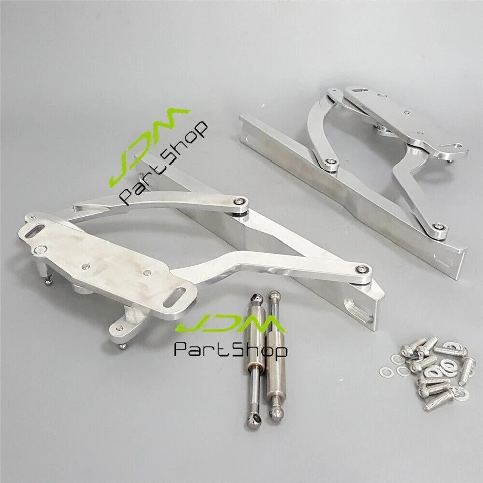 Par de kit de bisagras de capó Billet para Chevrolet Camaro y Pontiac Firebird 1970-1981 Foto 2 de 4