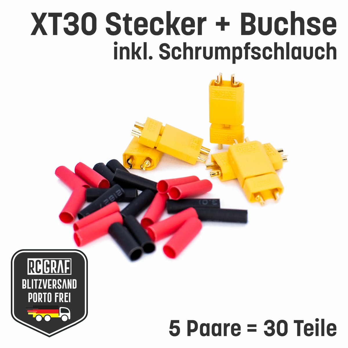5 Paar 3,5mm Goldkontakt-Stecker & Buchsen –  Produktbild-Vorschau 8