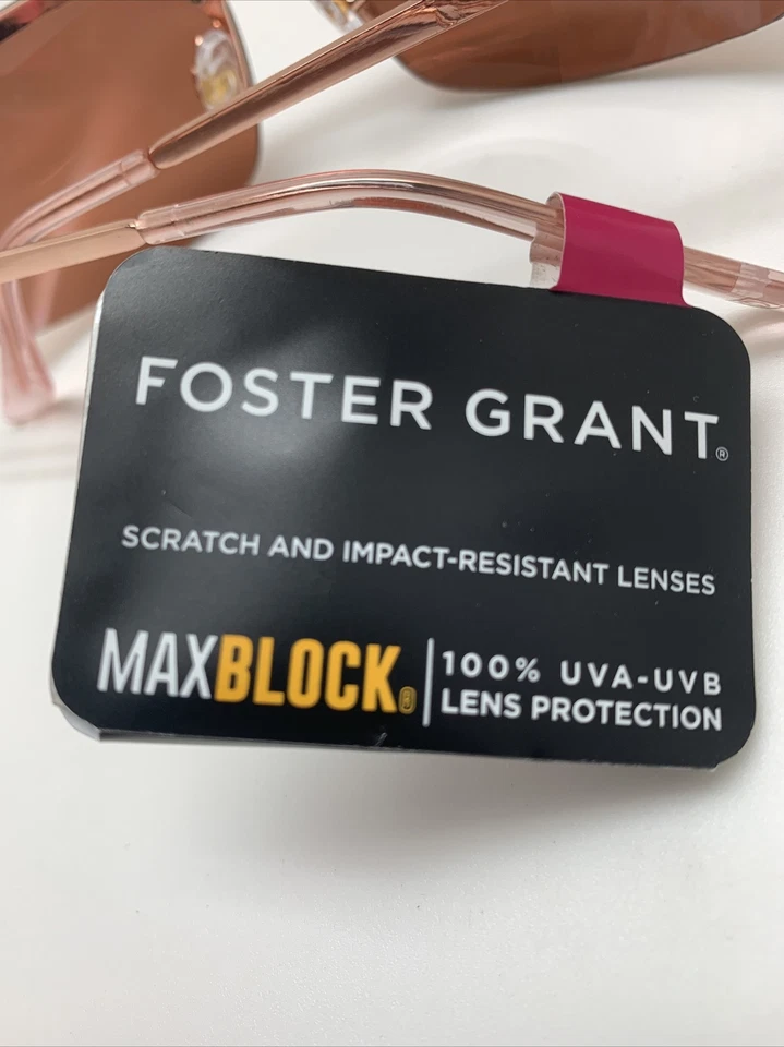 T88.1 Foster Grant MAXBLOCK 31884FGX653 MCV 时尚太阳镜 — 第 4/4 张图片