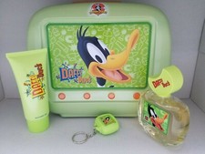 Daffy Duck By Looney Tunes 3 PC Set Children's 3.4 oz EDT,Shower Gel Key Holder