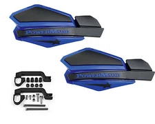 Powermadd Star Series Hand Guards Mount Kit Blue Black LTZ 400 LTR 450 LT-R 450