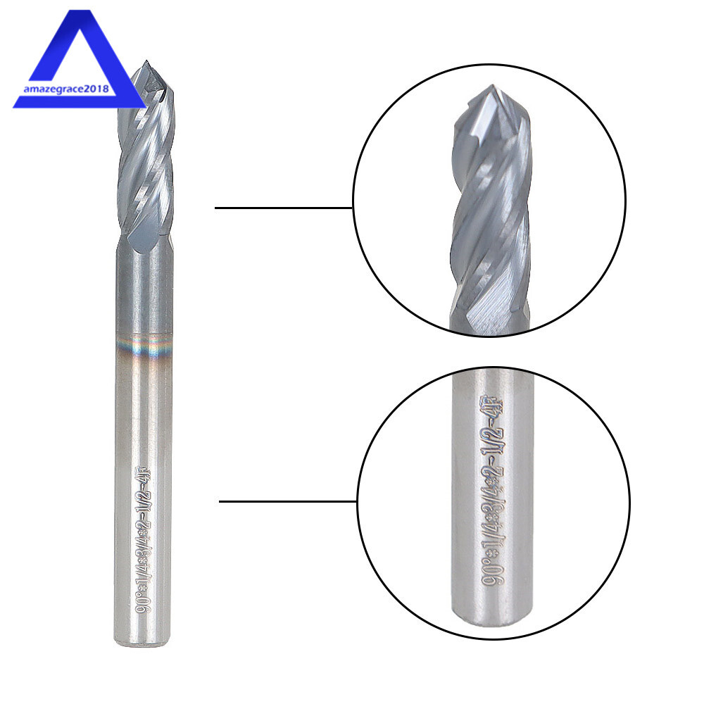 4 Taglierina Per Mulino Al Flauto, Flauti Rivestiti In Carburo - Foto 3