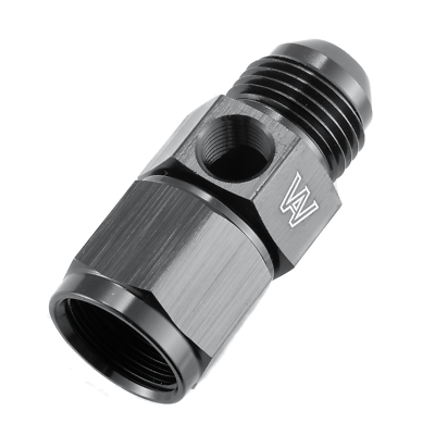 8AN Male To -8AN Female With 1/8" NPT In Hex Pressure Gauge Adapter - Foto 6