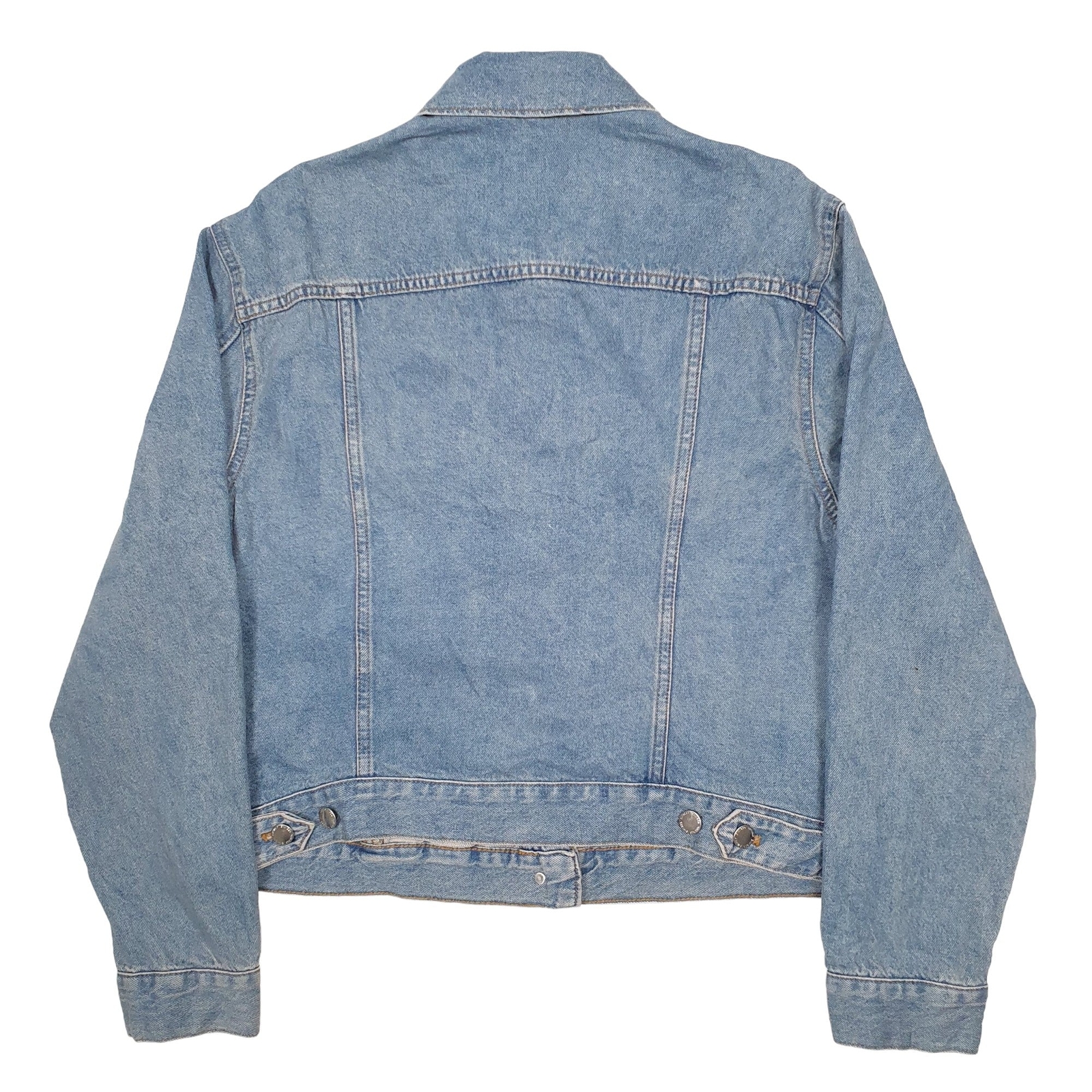 H&M Denim Jacket Coat Womens M image 3