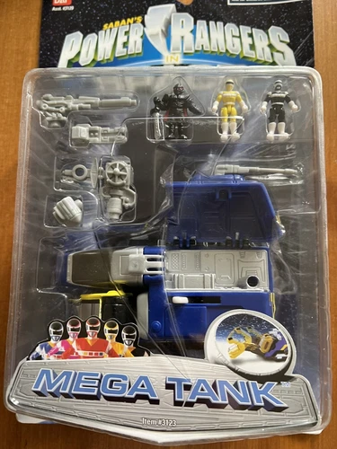 Vintage 1997 Bandai Saban's Power Rangers In Space Mega Tank