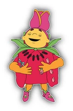 Fifi And The Flowertots Cartoon Aunt Tulip Sticker Bumper Decal - ''SIZES''