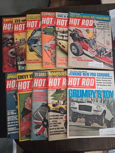 HOT ROD Magazines Vintage Assorted Years & Issues Different Lots/Prices 1967-85 - Imagen 26 de 104